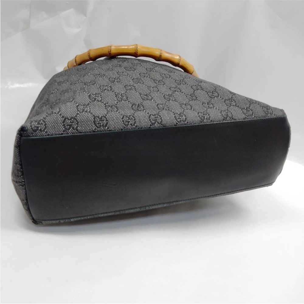Vintage Gucci GG Bamboo Handle Bag - Picture 5 of 12